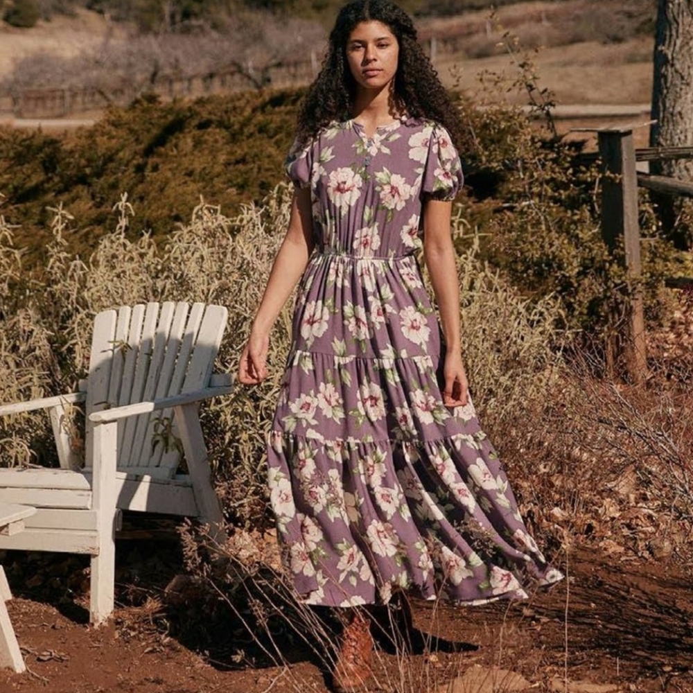 Christy Dawn Robin Dress Lilac Bloom M/L